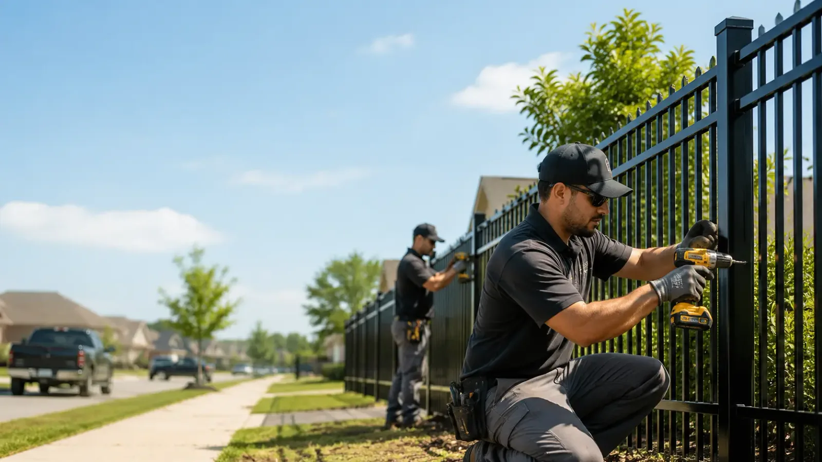 Metal Fence Installation in Milton, WI